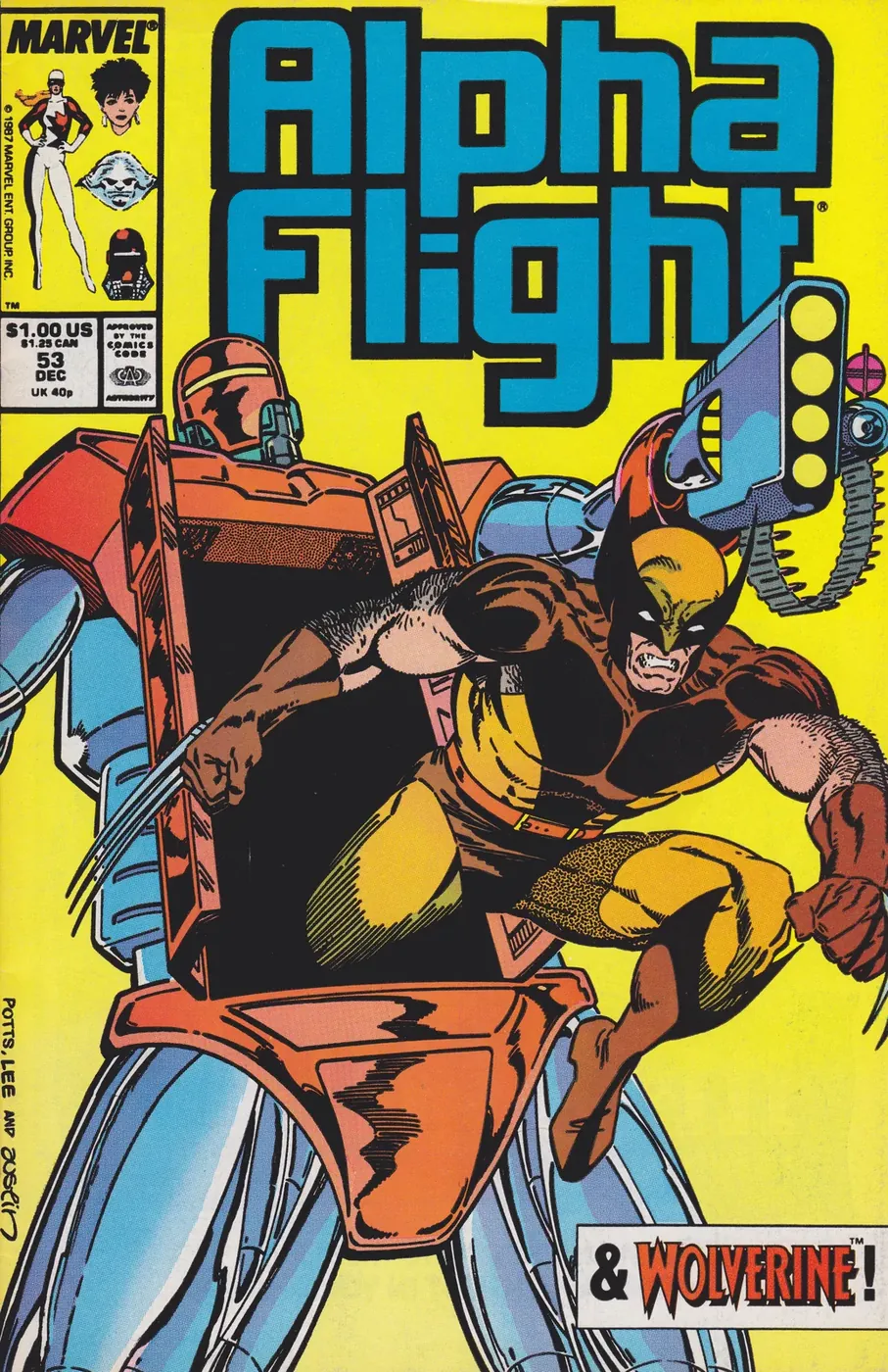 Cover of Alpha Flight #53