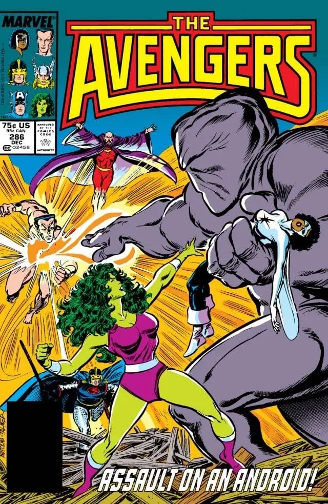 Cover of The Avengers #286