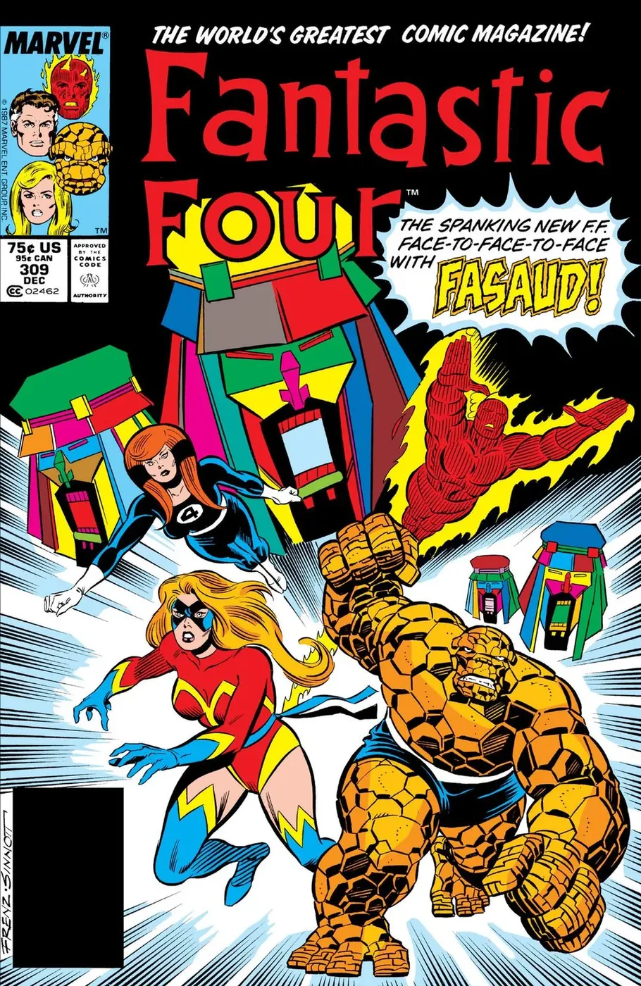 Cover of Fantastic Four #309