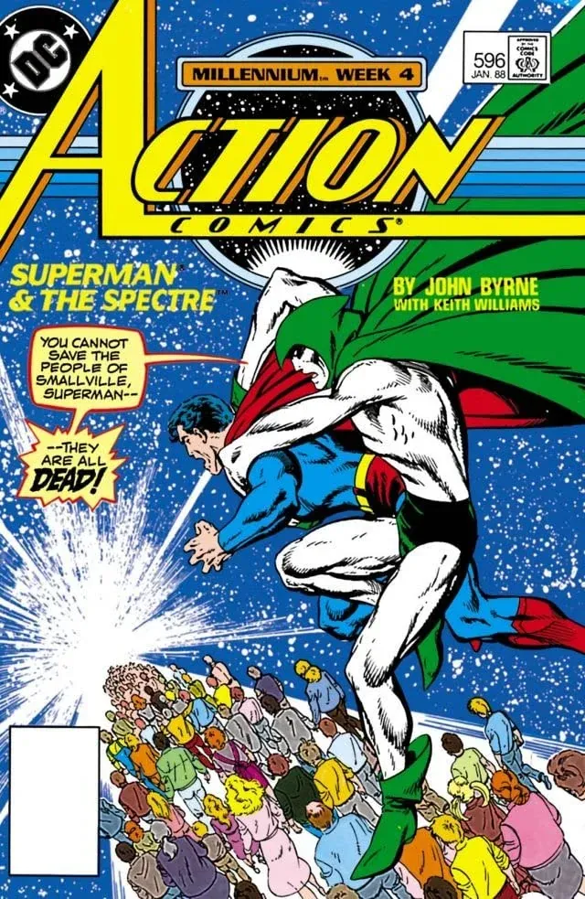 Cover of Action Comics #596