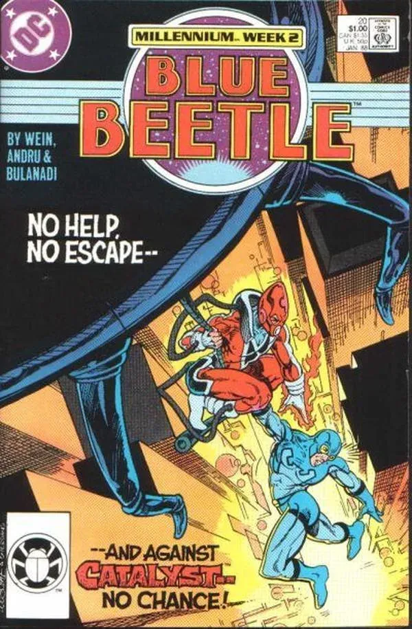 Cover of Blue Beetle #20