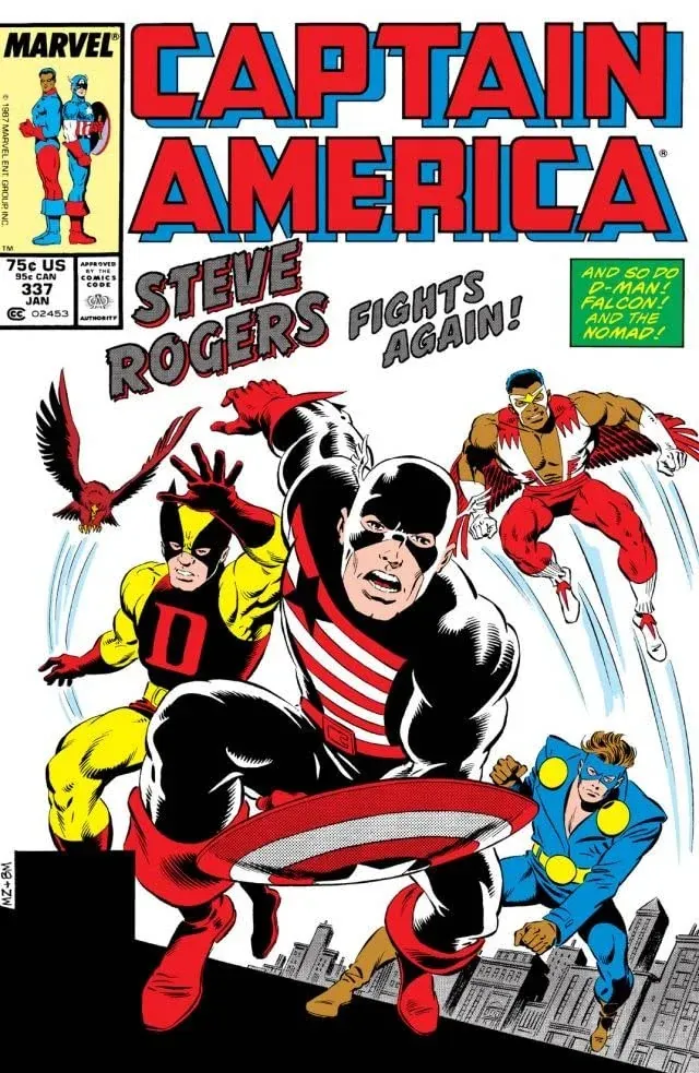 Cover of Captain America #337