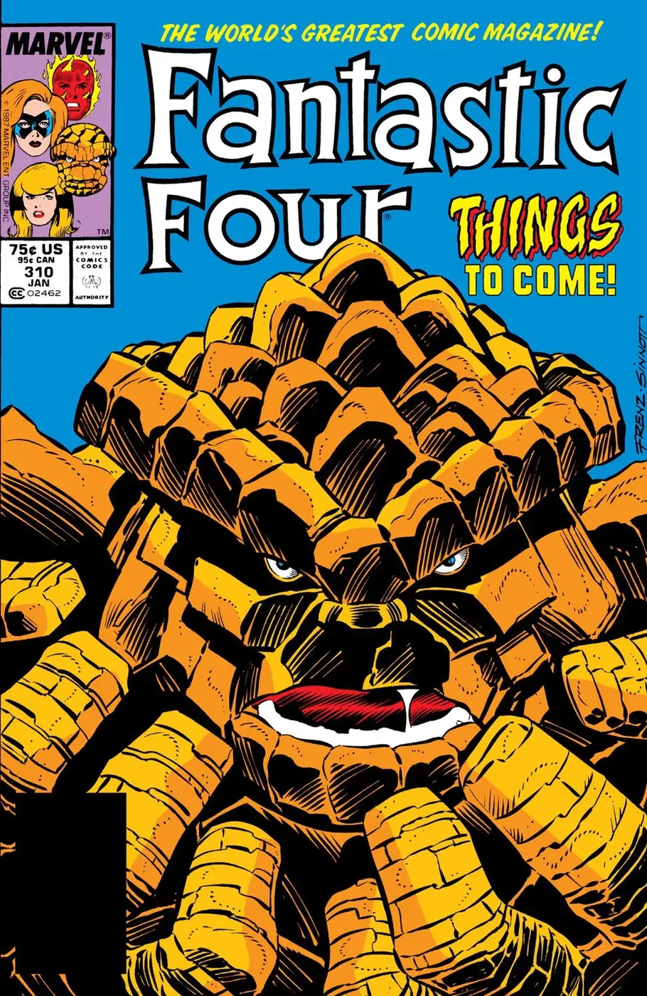 Cover of Fantastic Four #310