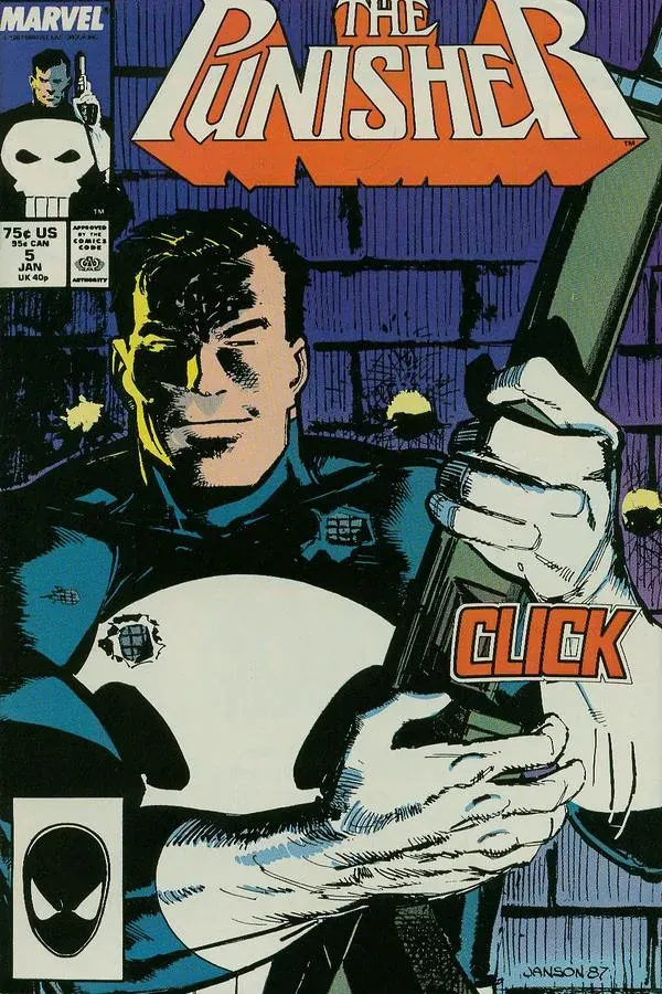 Cover of The Punisher #5