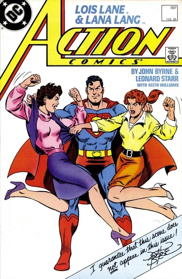 Cover of Action Comics #597