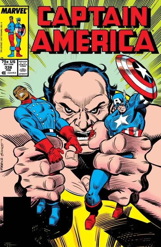 Cover of Captain America #338