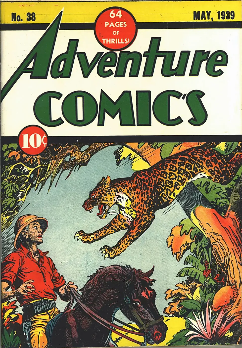 Cover of Adventure Comics #38