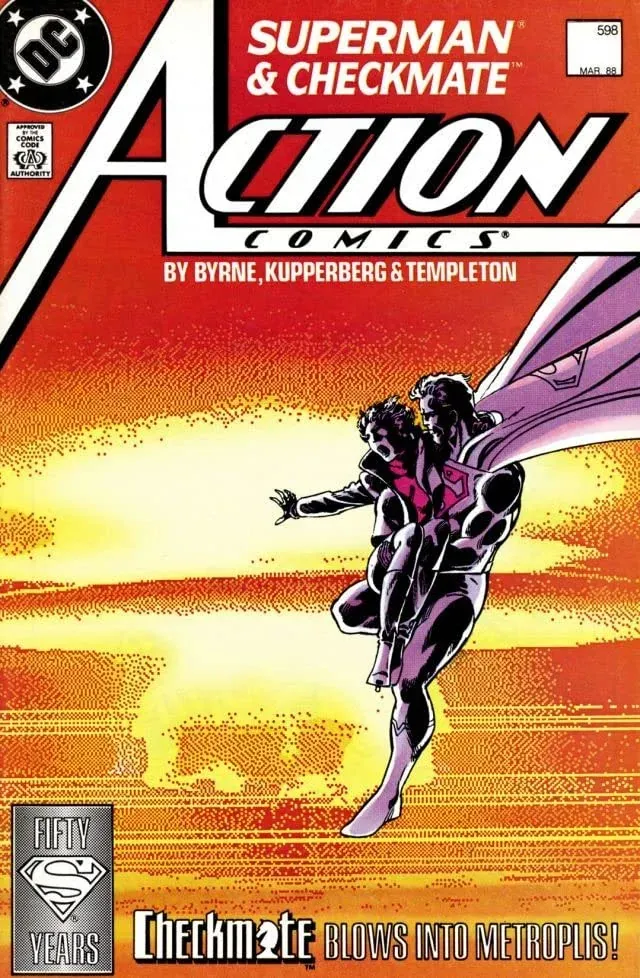 Cover of Action Comics #598