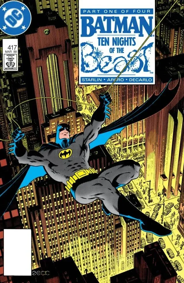 Cover of Batman #417