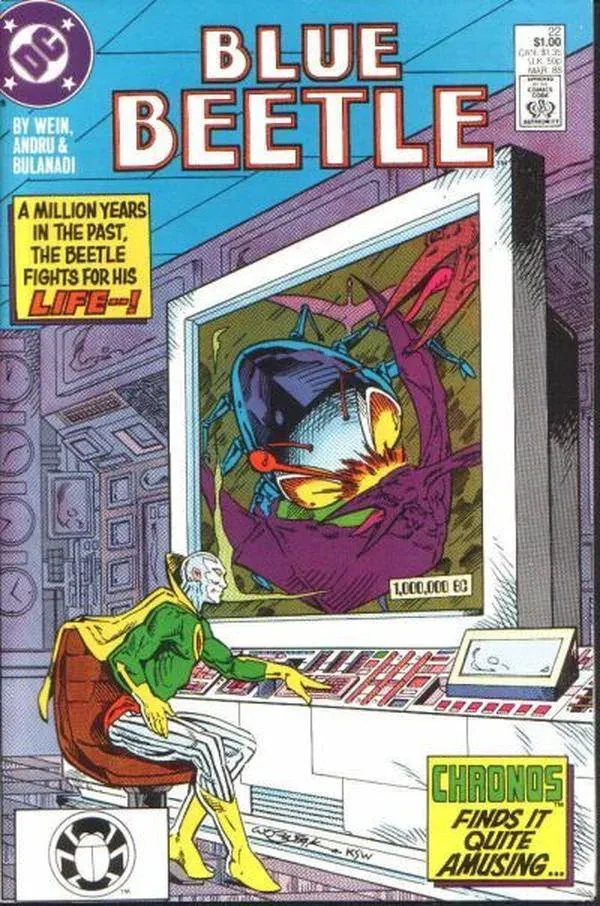 Cover of Blue Beetle #22