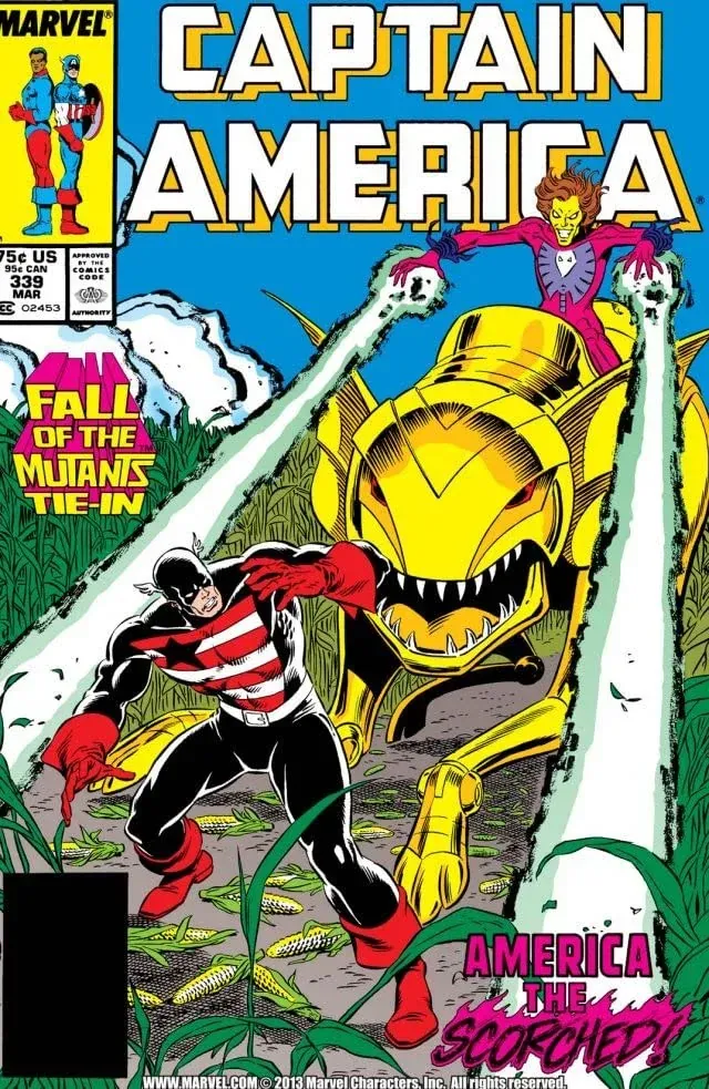Cover of Captain America #339
