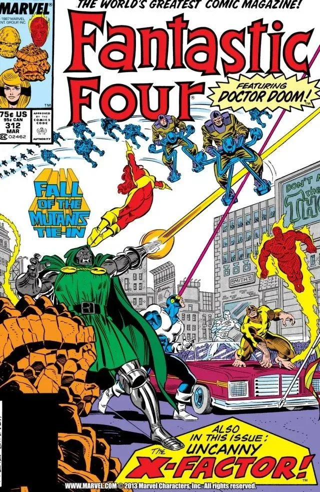 Cover of Fantastic Four #312