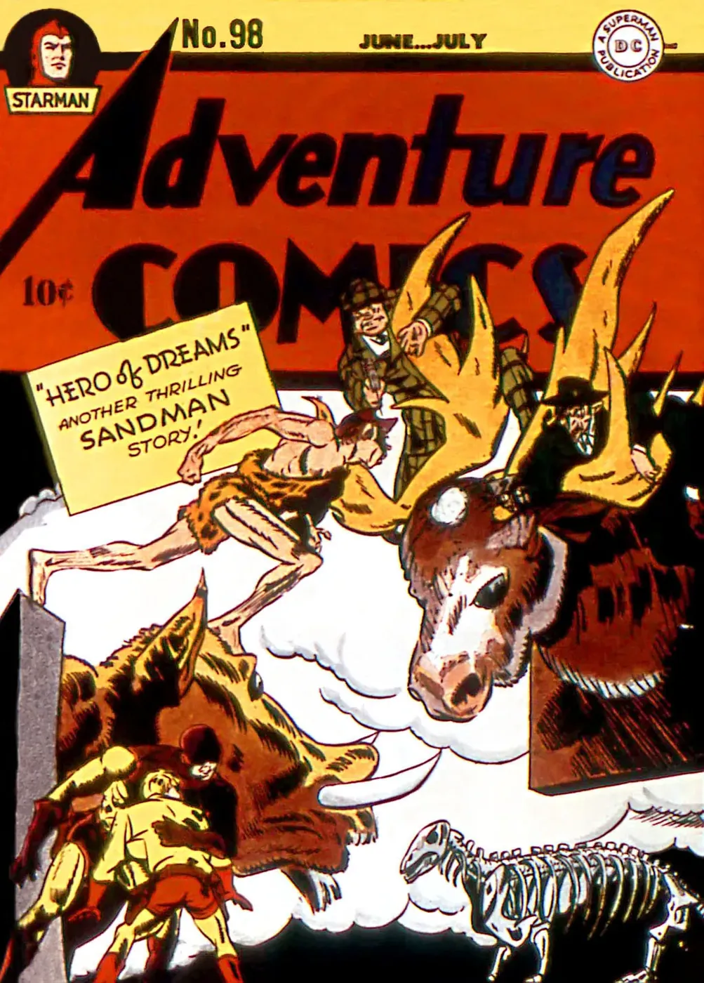 Cover of Adventure Comics #98