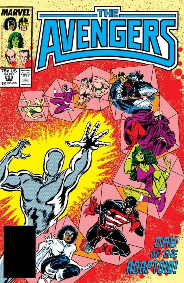 Cover of The Avengers #290