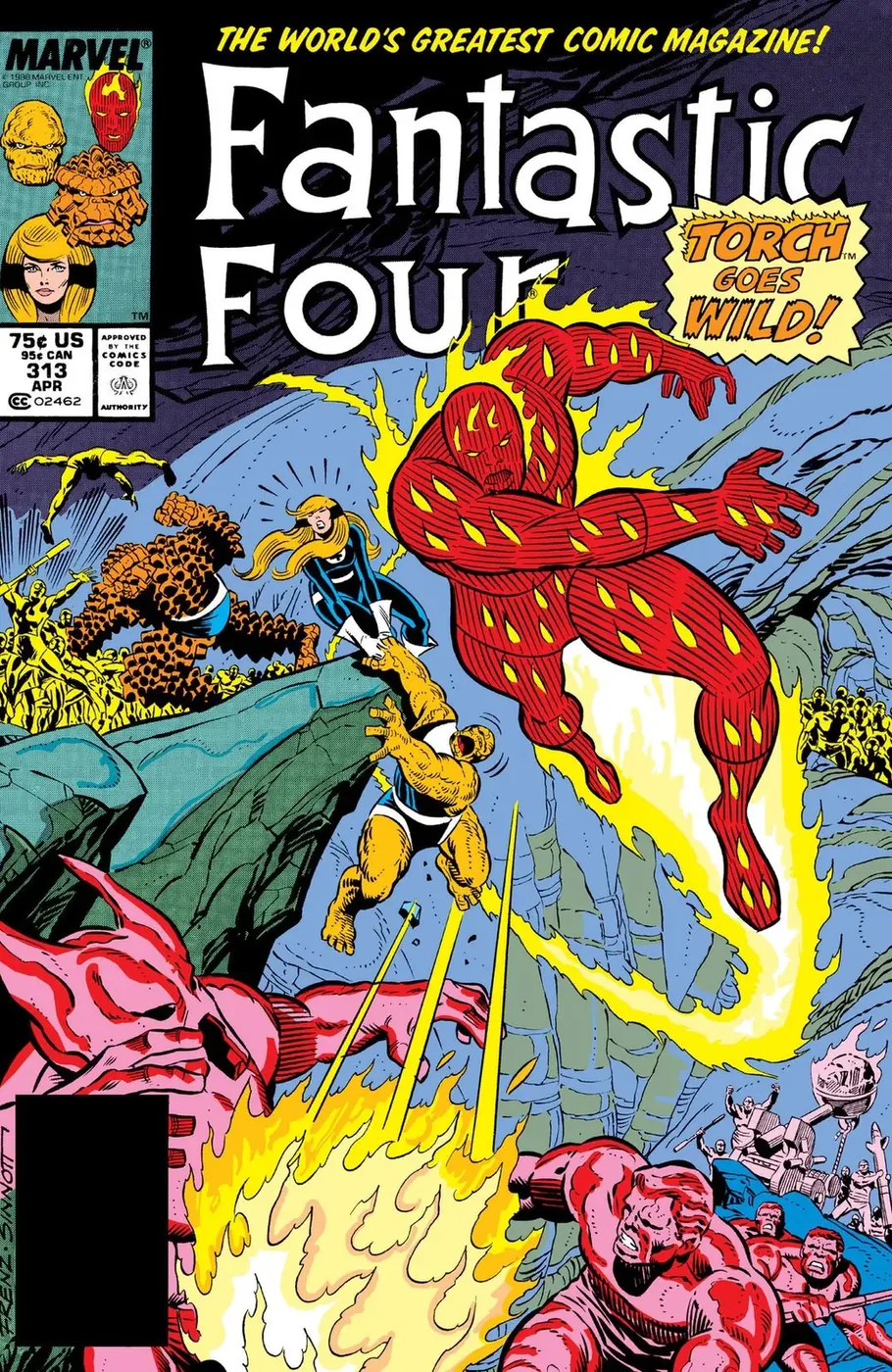 Cover of Fantastic Four #313