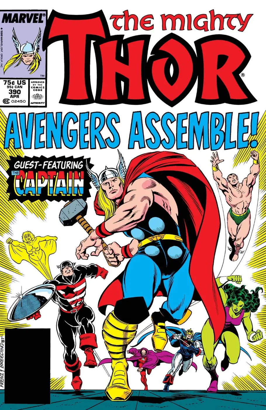 Cover of Thor #390