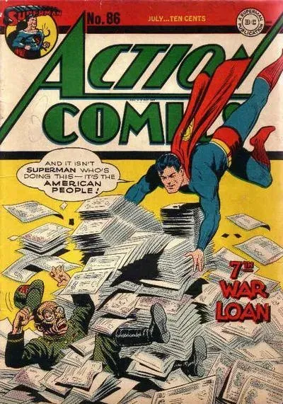 Cover of Action Comics #86