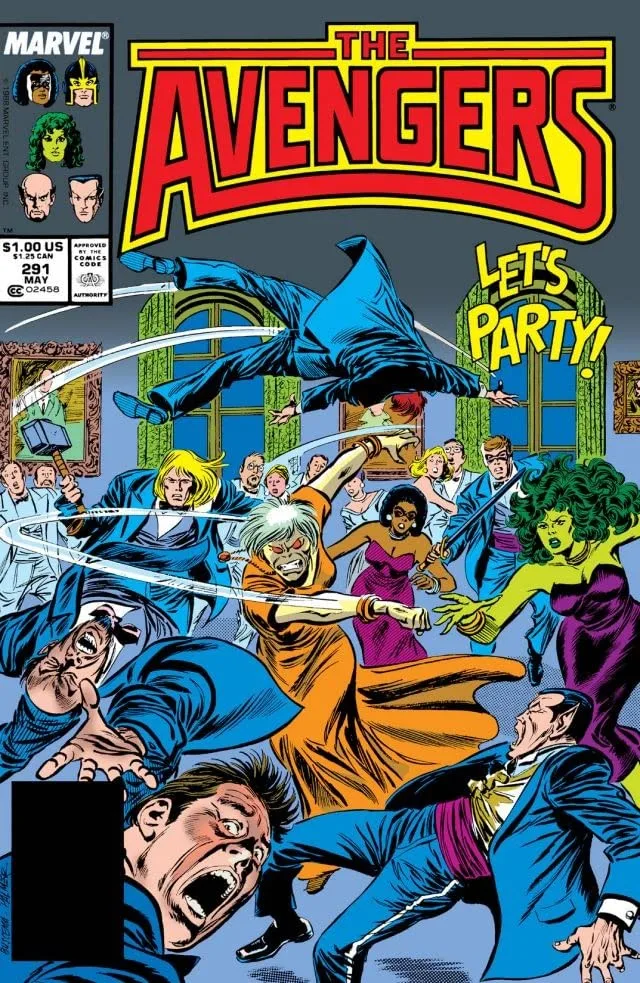 Cover of The Avengers #291
