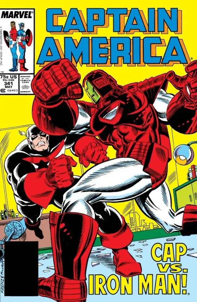 Cover of Captain America #341