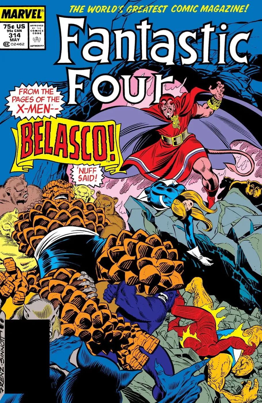 Cover of Fantastic Four #314