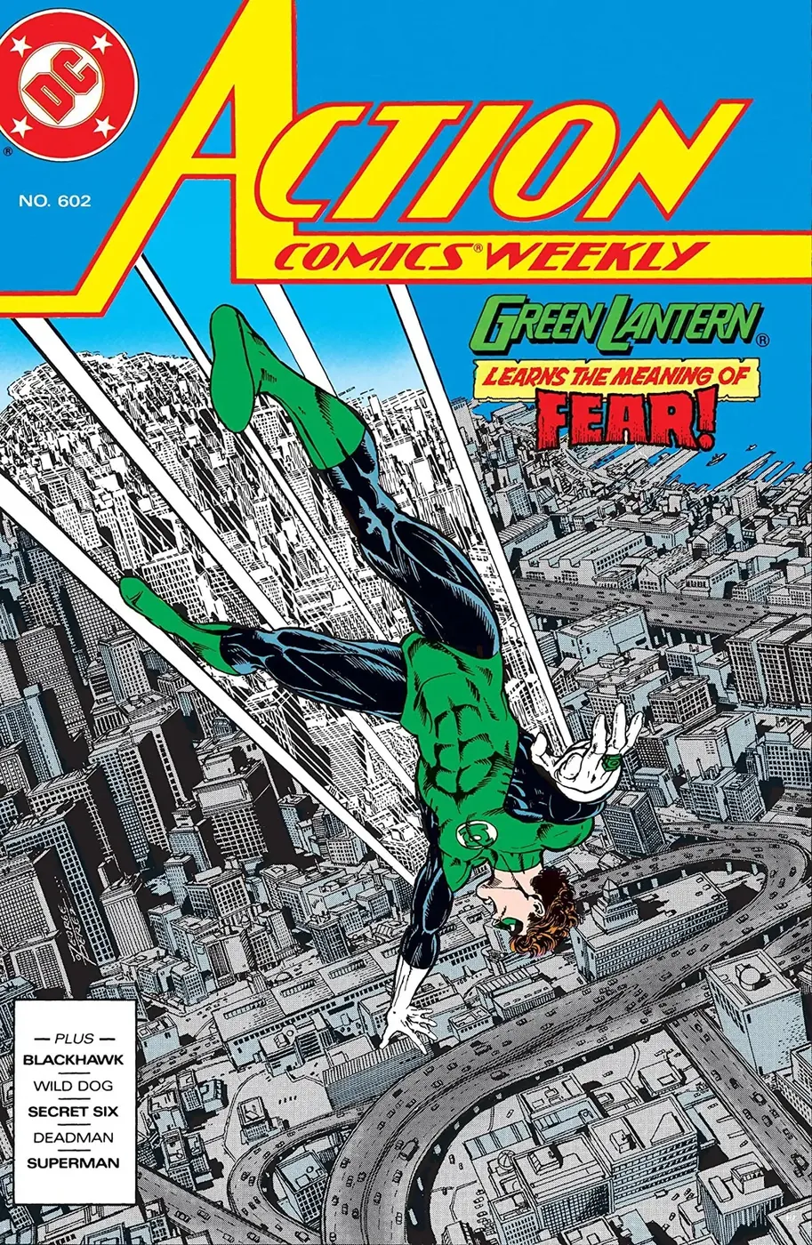 Cover of Action Comics Weekly #602