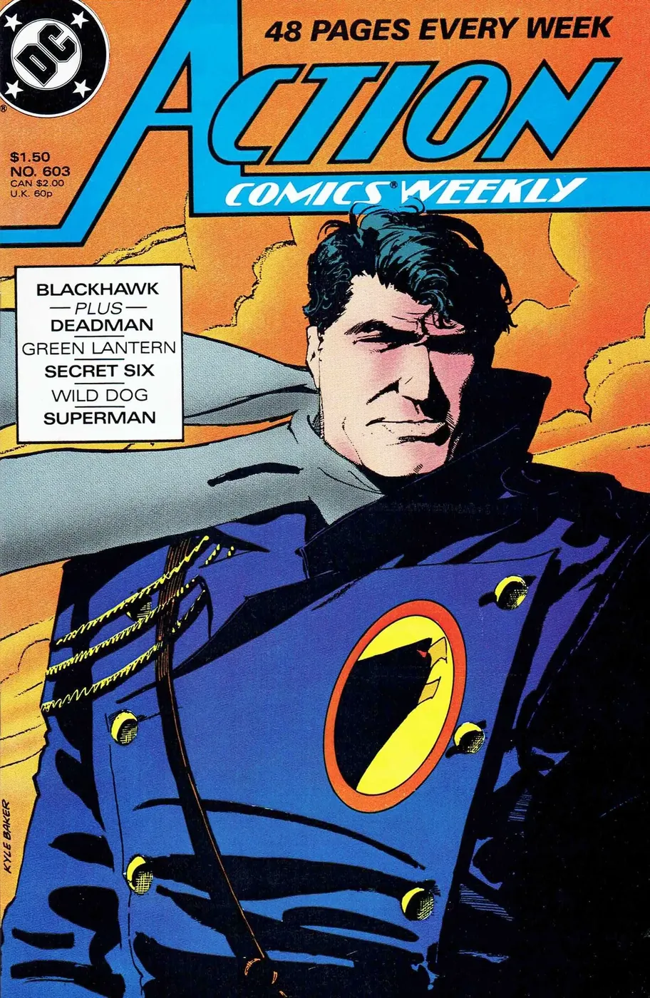Cover of Action Comics Weekly #603