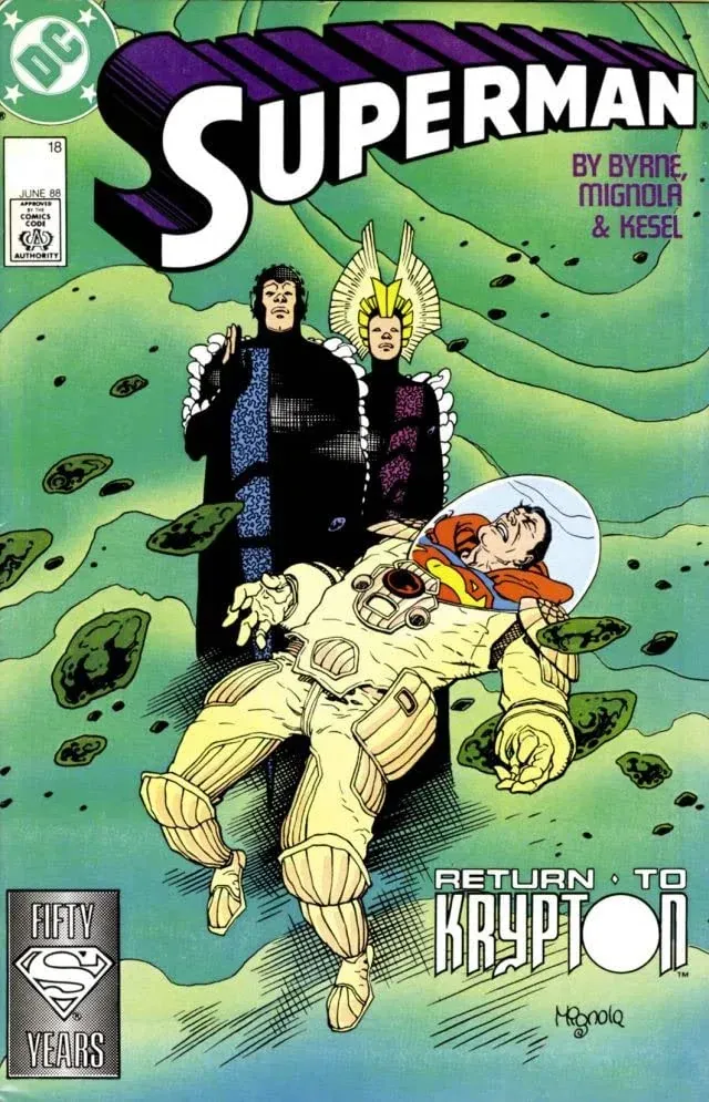 Cover of Superman #18