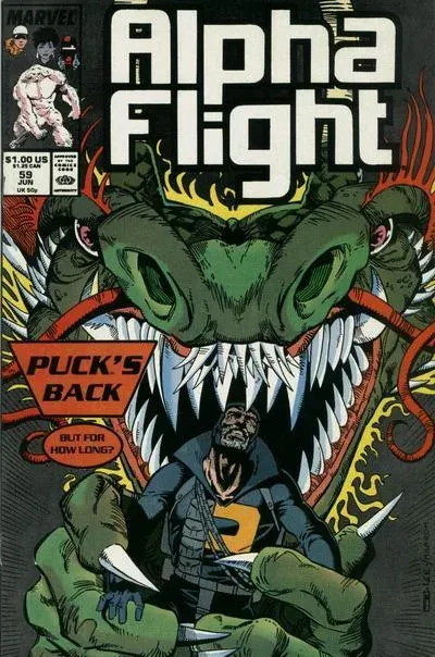 Cover of Alpha Flight #59