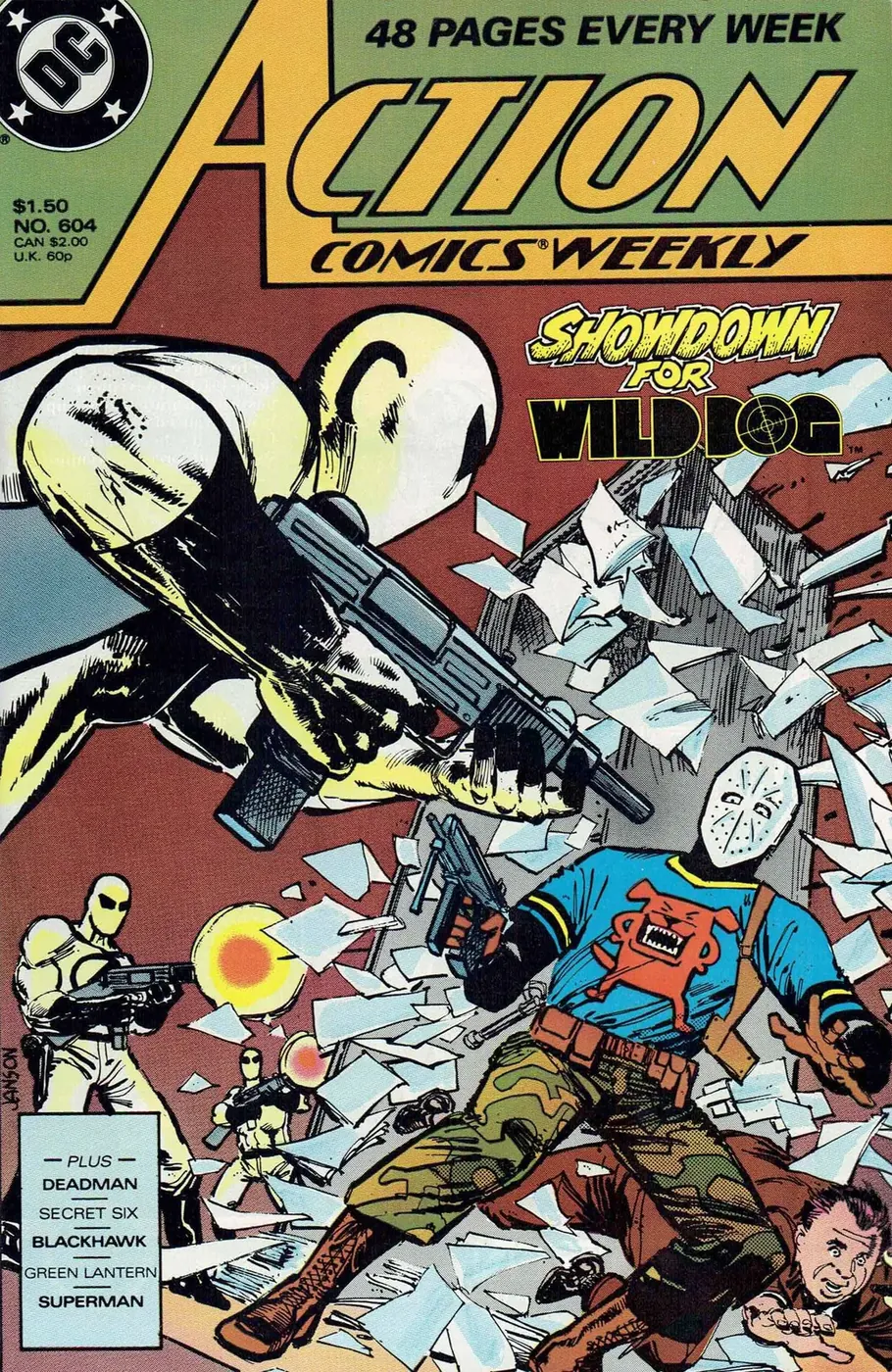 Cover of Action Comics Weekly #604