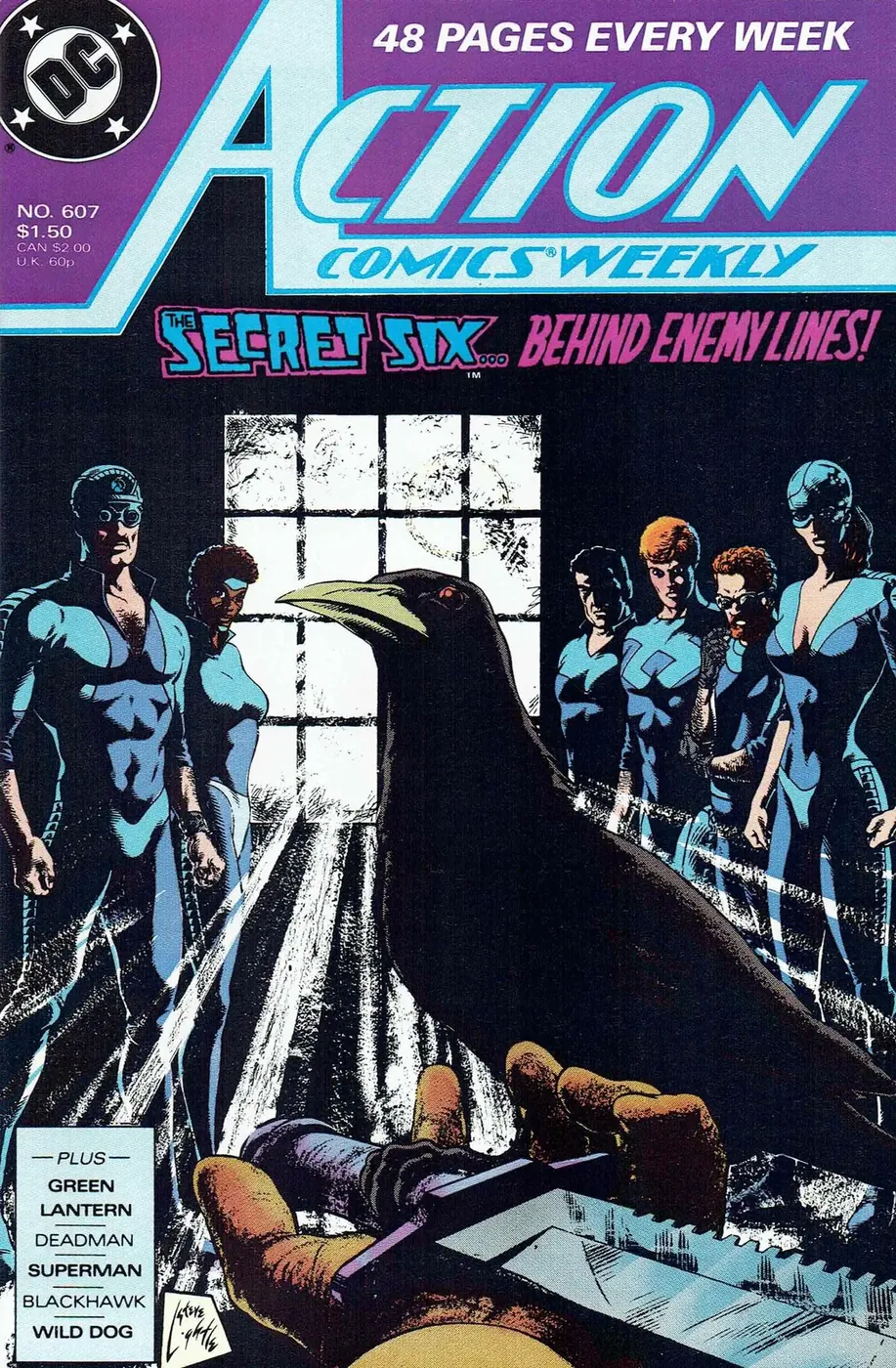 Cover of Action Comics Weekly #607