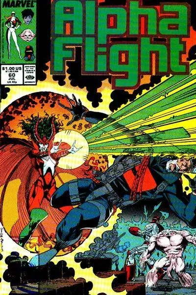 Cover of Alpha Flight #60