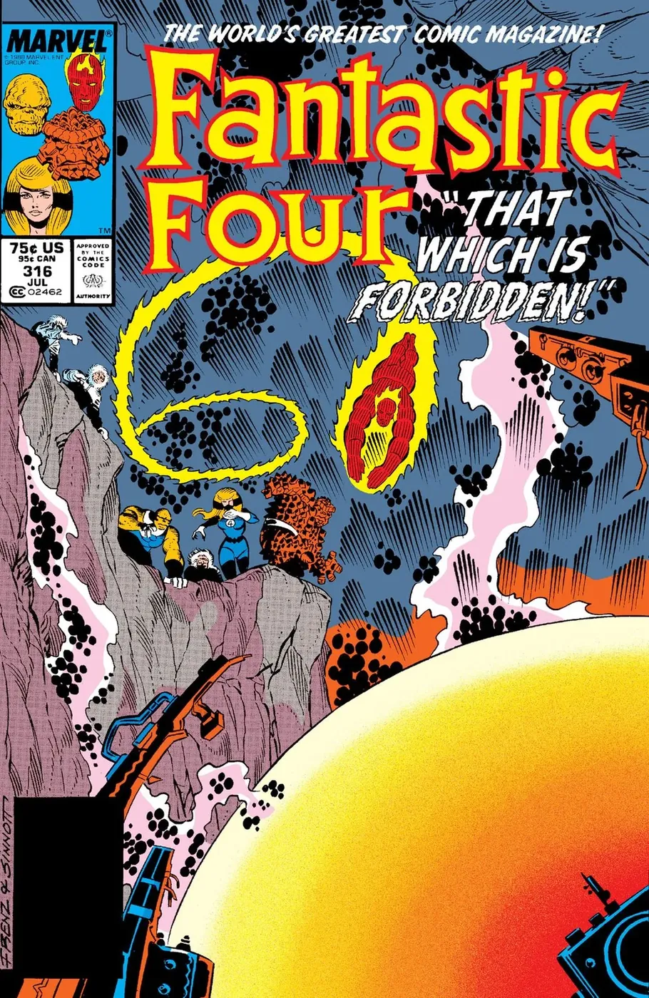 Cover of Fantastic Four #316