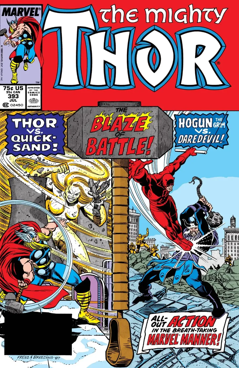 Cover of Thor #393