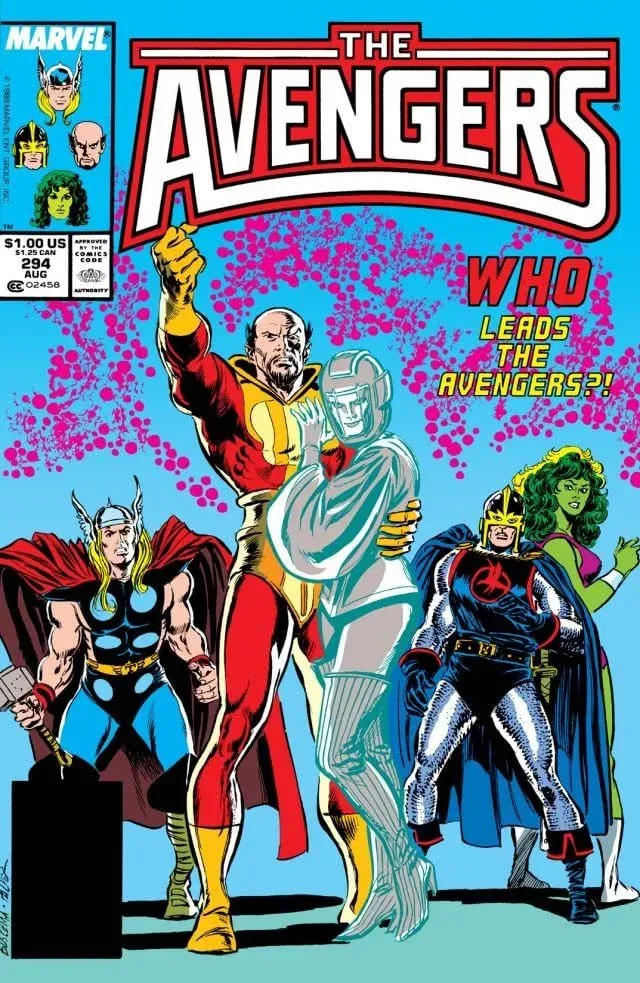 Cover of The Avengers #294