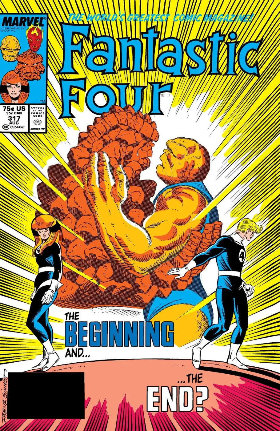 Cover of Fantastic Four #317