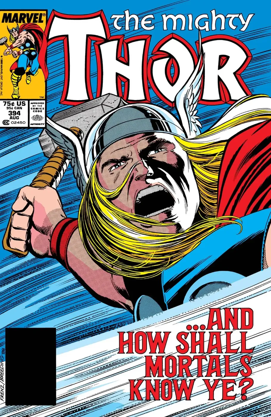 Cover of Thor #394
