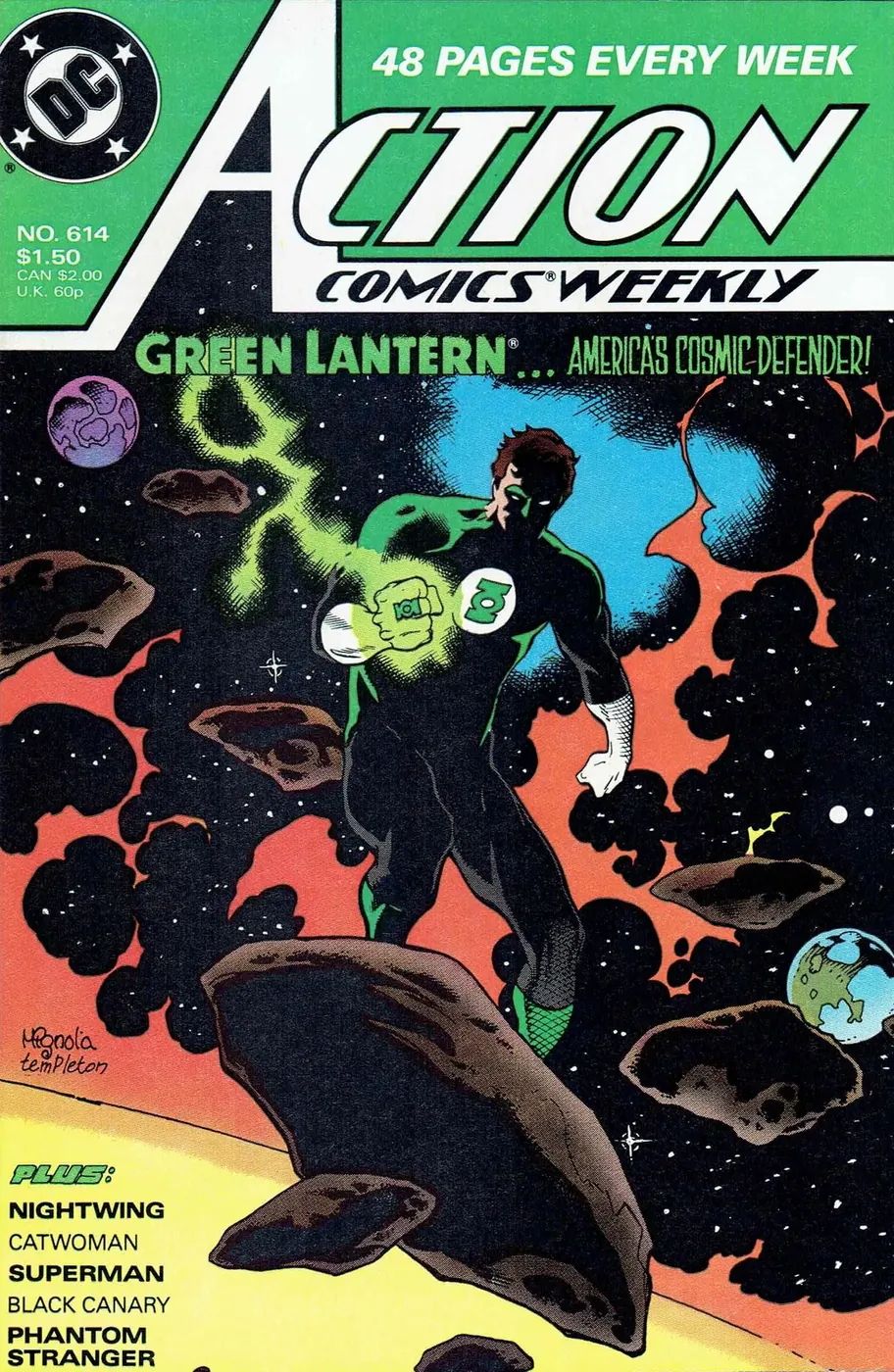 Cover of Action Comics Weekly #614