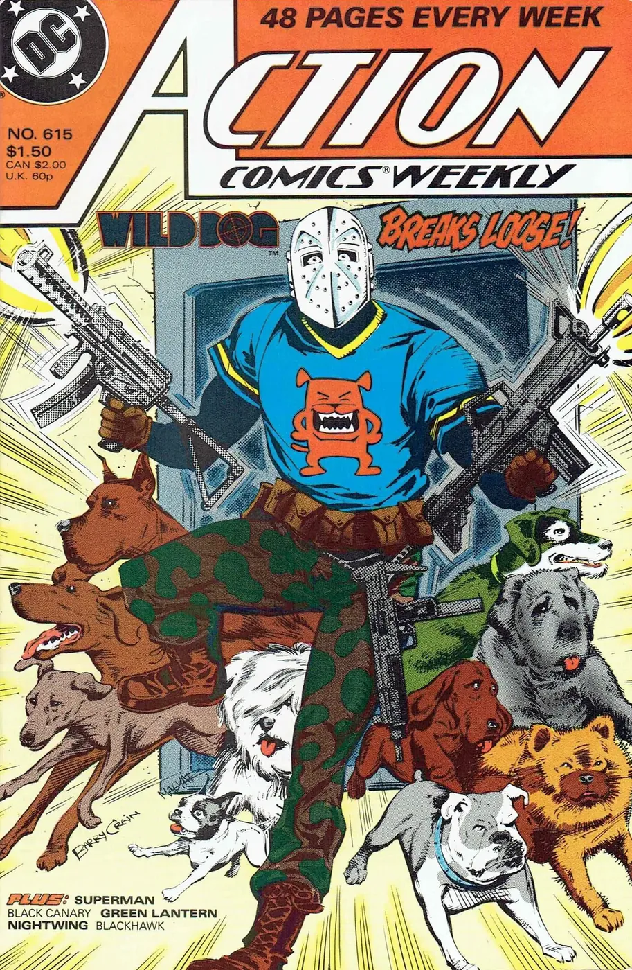 Cover of Action Comics Weekly #615
