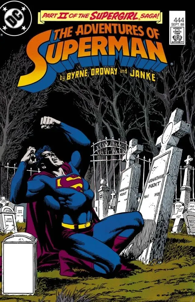 Cover of Adventures of Superman #444