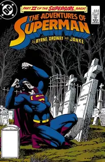 Cover of Adventures of Superman #444