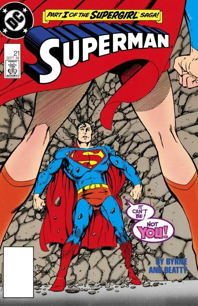 Cover of Superman #21