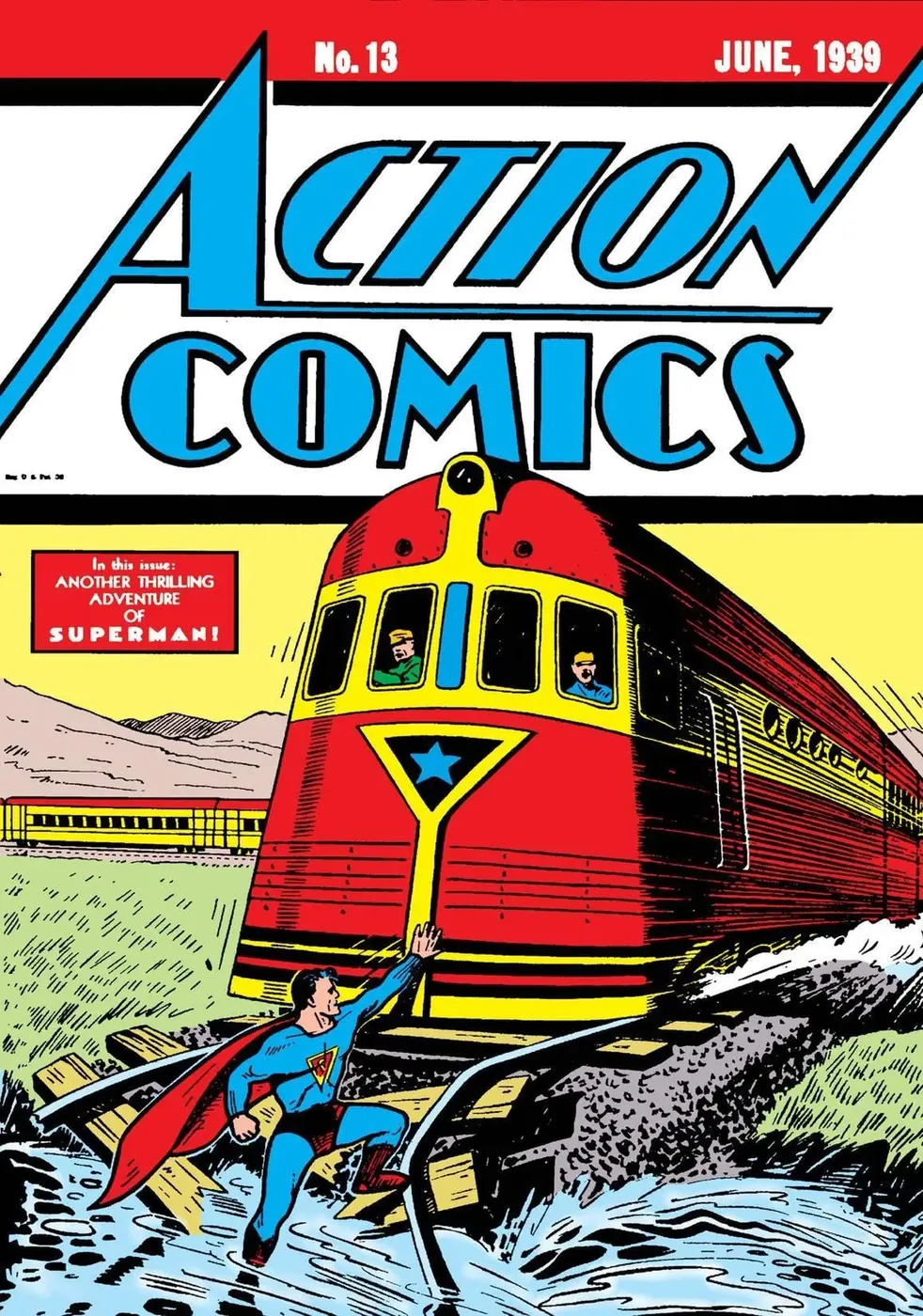 Cover of Action Comics #13