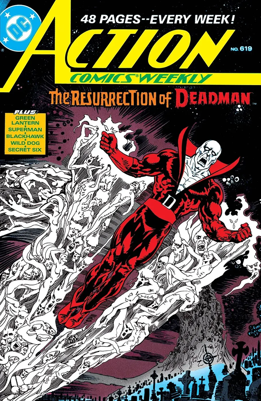 Cover of Action Comics Weekly #619