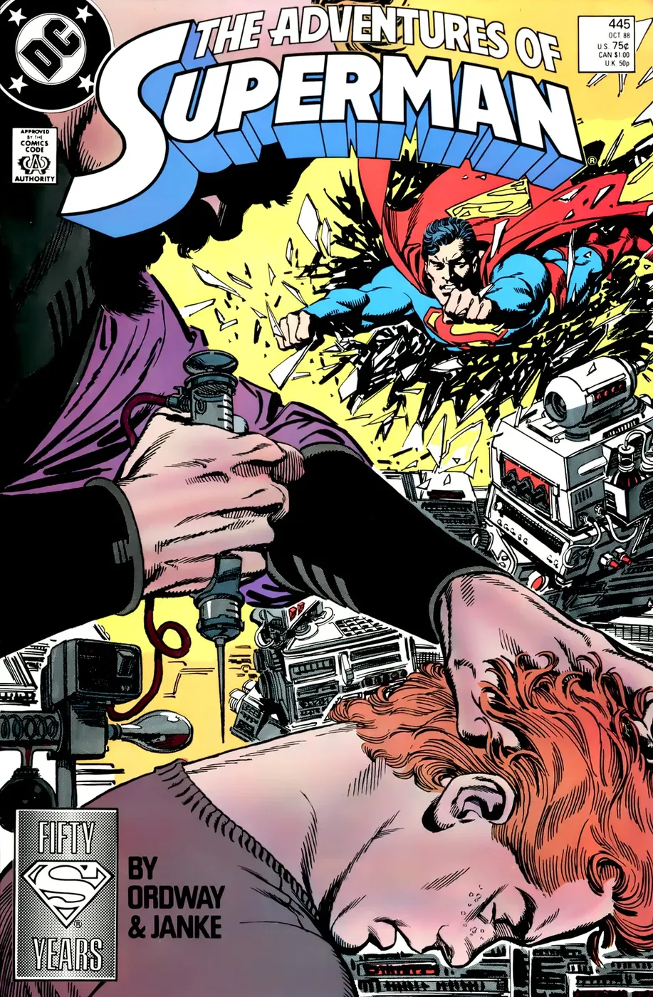 Cover of Adventures of Superman #445