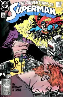 Cover of Adventures of Superman #445