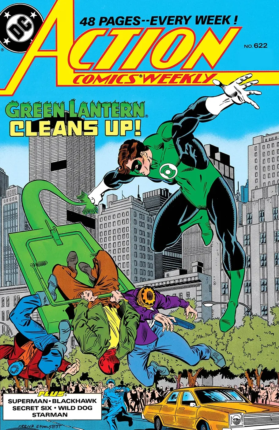 Cover of Action Comics Weekly #622