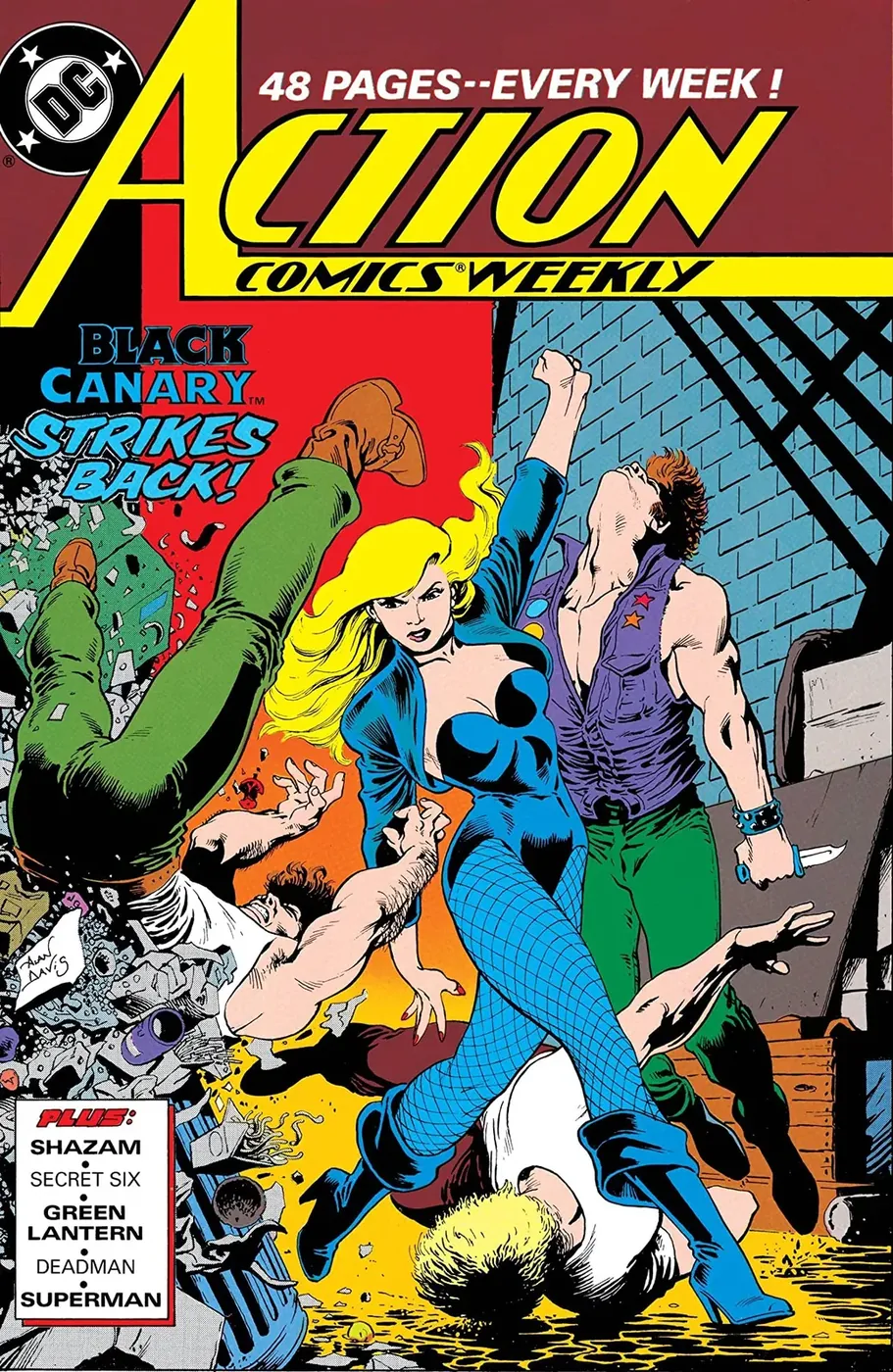 Cover of Action Comics Weekly #624