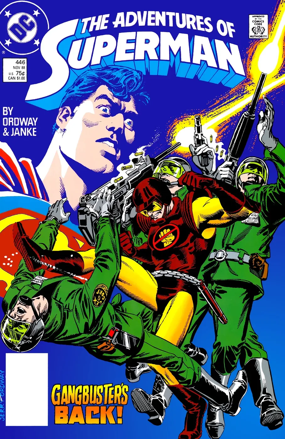 Cover of Adventures of Superman #446