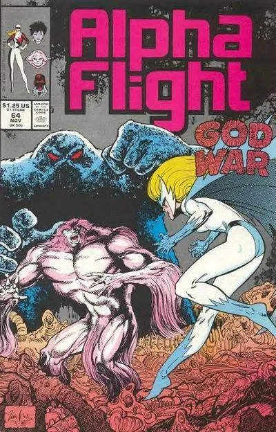Cover of Alpha Flight #64