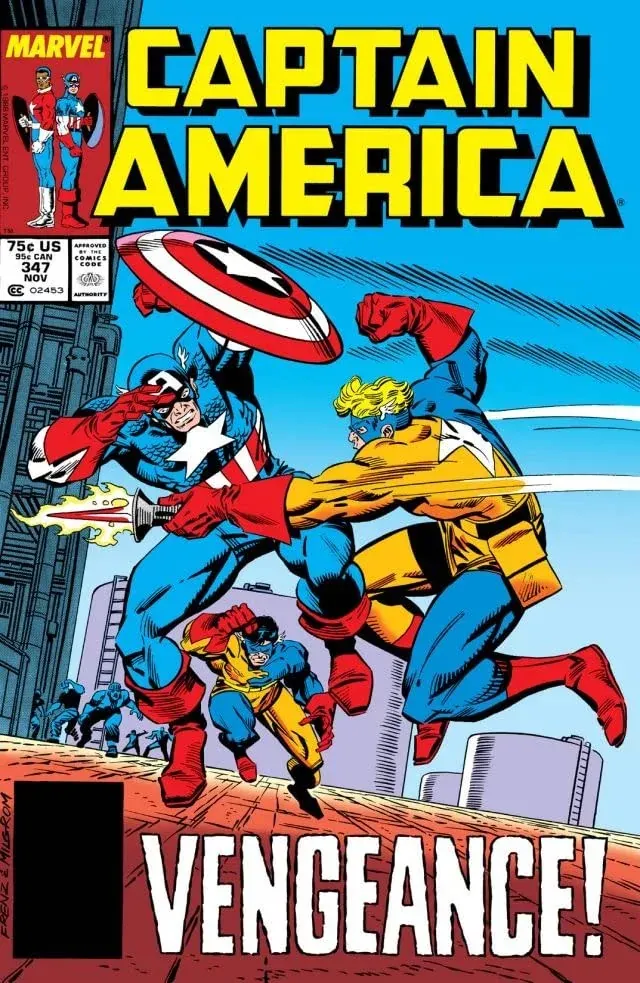 Cover of Captain America #347